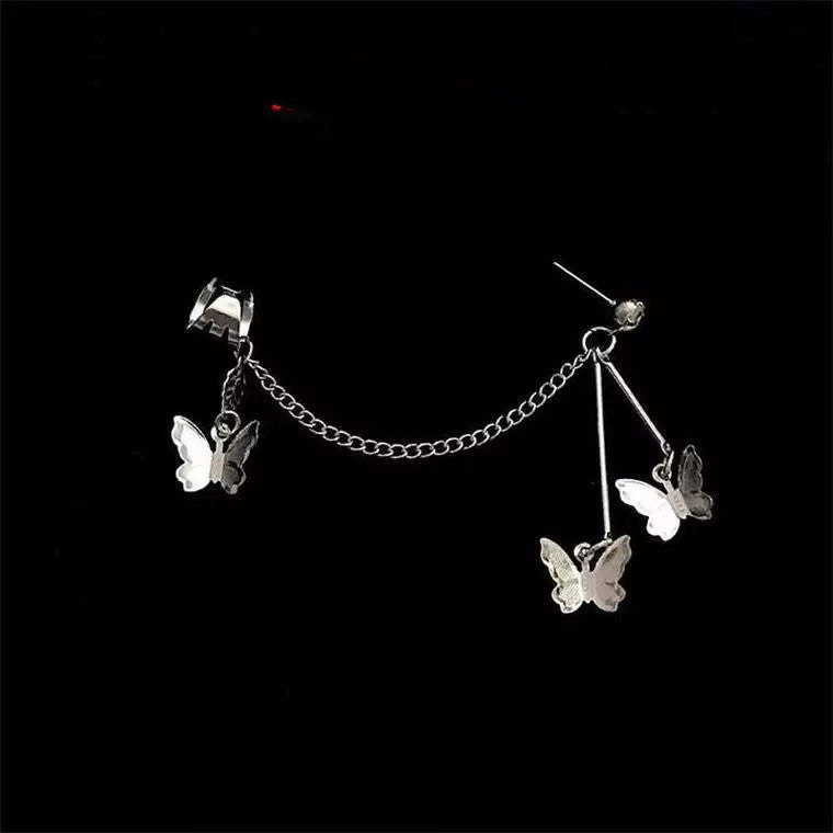 Boucles d'oreilles Papillon Tempérament Super Fée Vent Froid