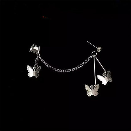 Boucles d'oreilles Papillon Tempérament Super Fée Vent Froid
