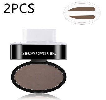 Kit de plantillas de maquillaje profesional para cejas en polvo, tinte, sello, impermeable, levantamiento de cejas, potenciadores de cejas, kit de plantillas