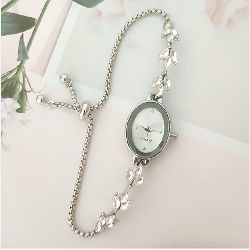 Montre femme Wheat Diamond à ajustement libre