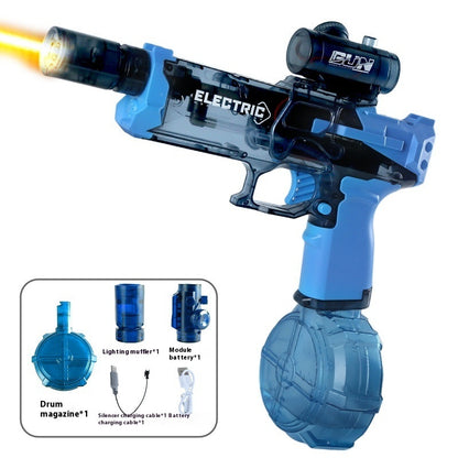 Nouveau pistolet à eau électrique Ice Mouse Ice Explosion, haute vitesse, tir continu, rechargement à liaison, grande capacité pour enfants