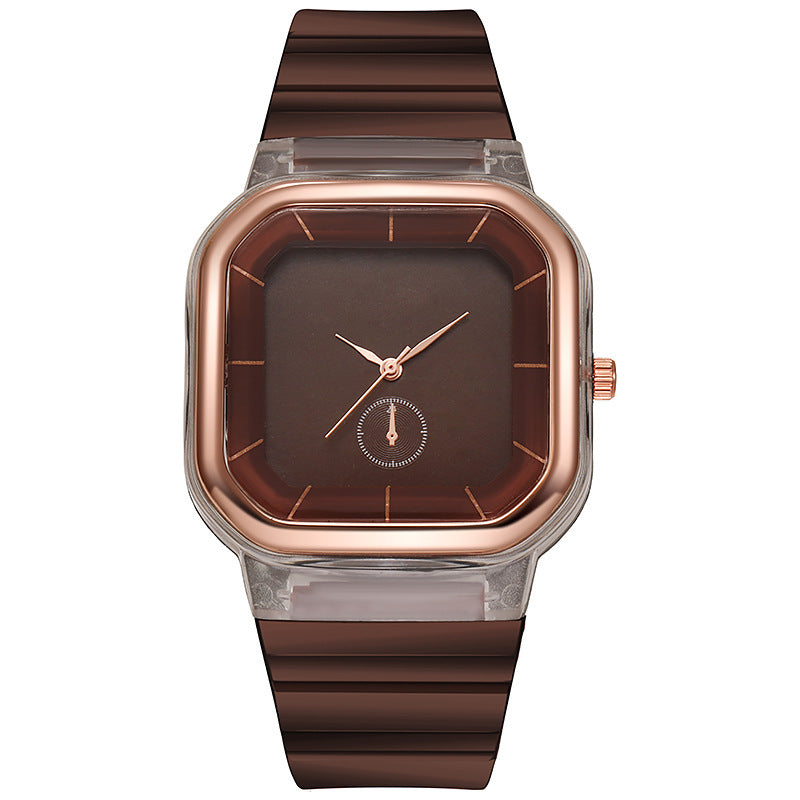 Reloj Neutro para Mujer con Correa de Acero, Moda Sencilla, Cuarzo