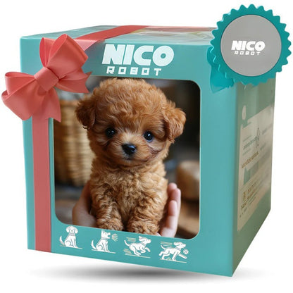 Peluche courte de chiot robot