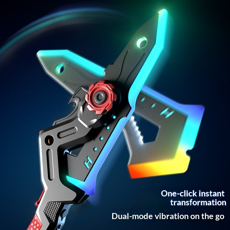 2-in-1 Spray Tomahawk Kids Laser Sword Toy
