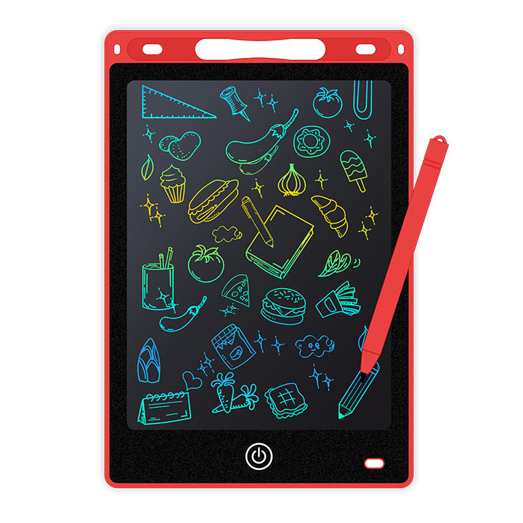 Tablette d'écriture et de dessin LCD couleur pour enfants 12 pouces