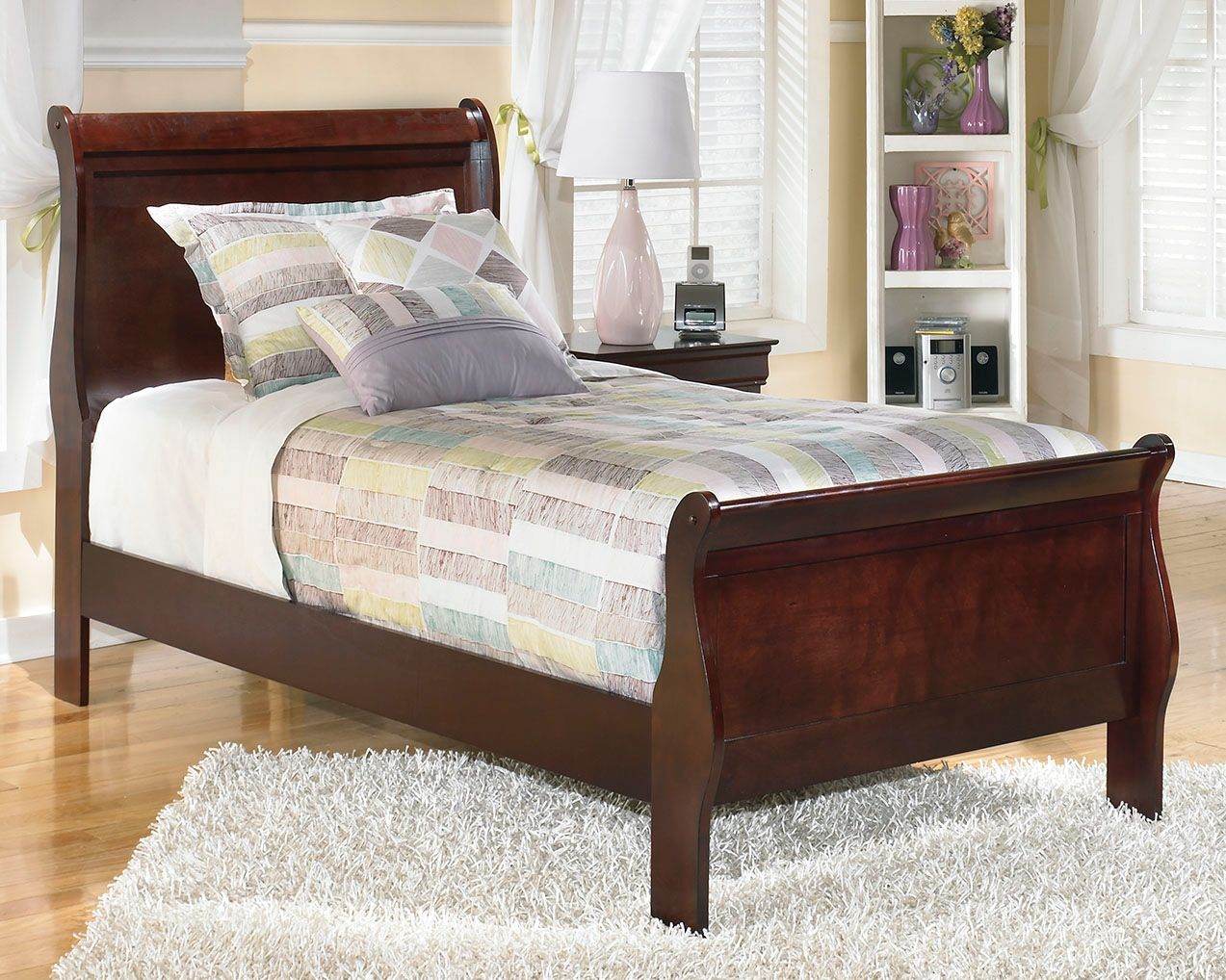 Alisdair - Sleigh Bed-0