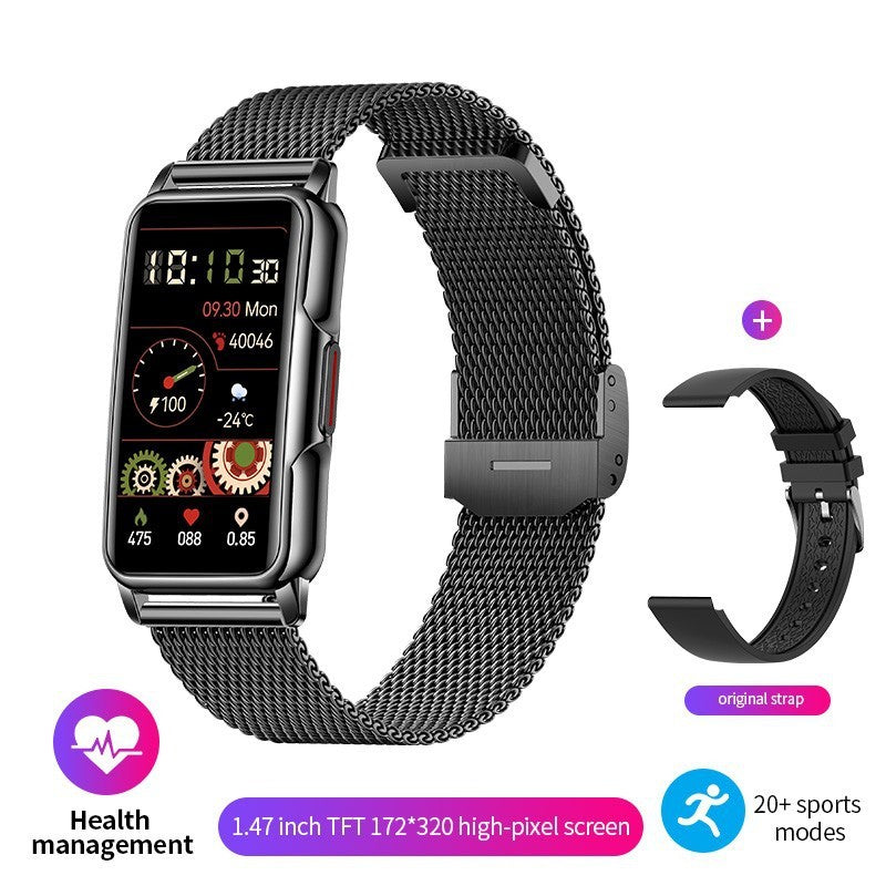 Bracelet de sport intelligent d'extérieur multifonctionnel de surveillance de la santé pour femmes