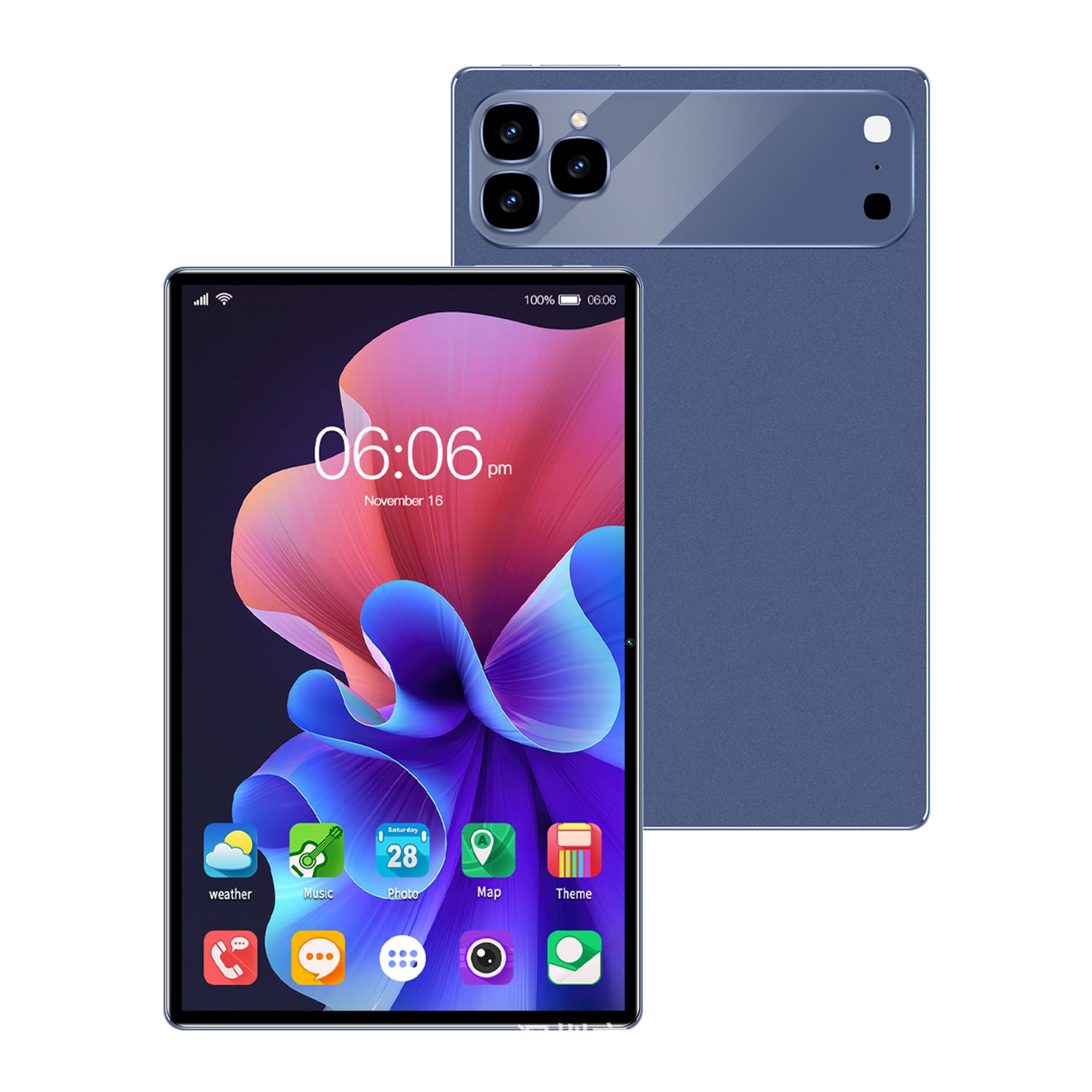Tablette familiale portable et minimaliste