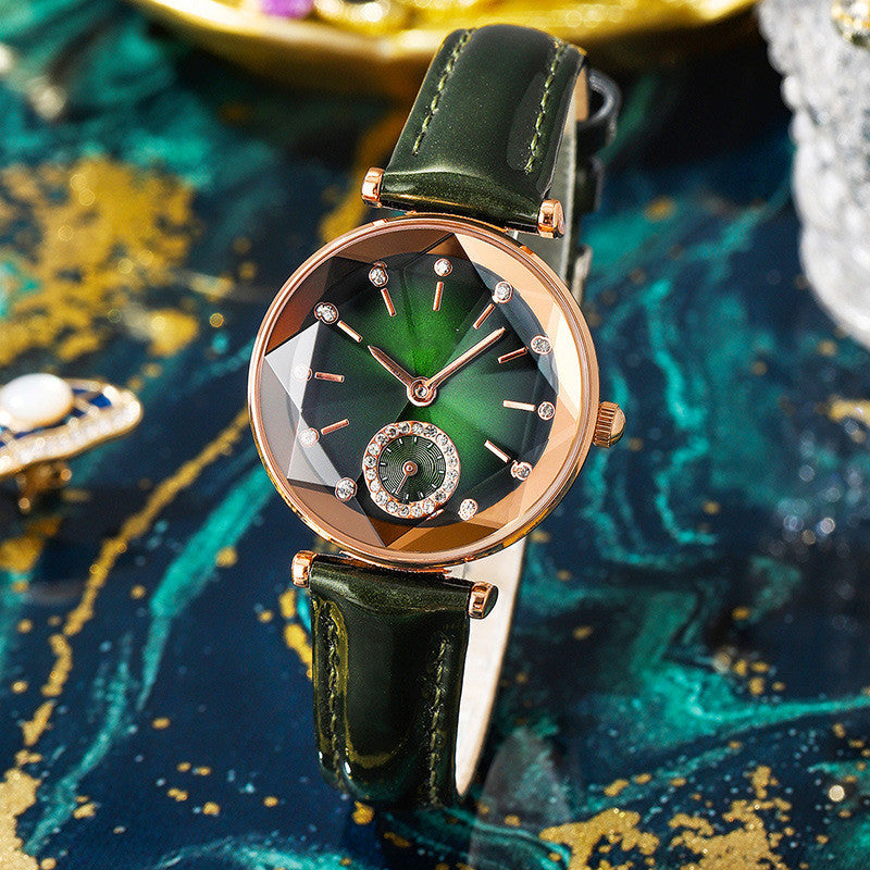 Reloj de Mujer con Correa de Diamantes