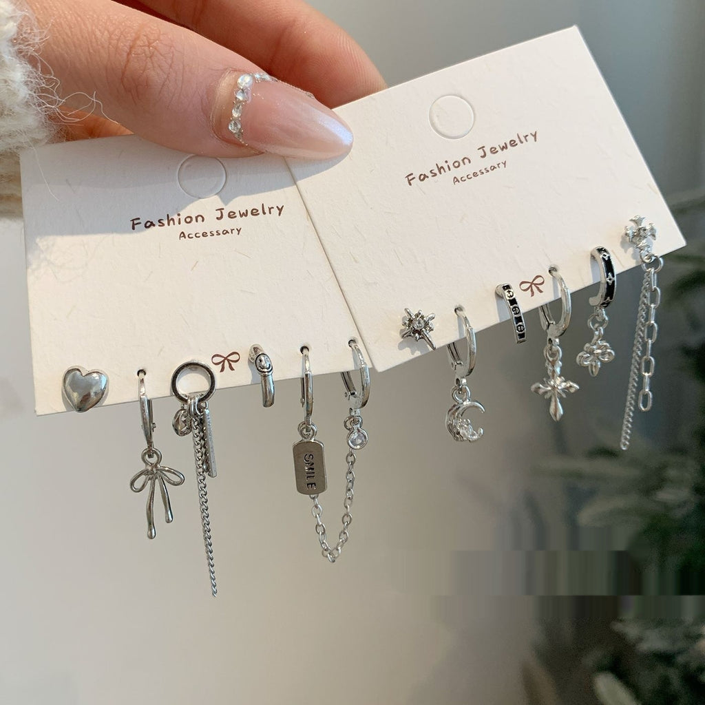 Pince d'oreille papillon de personnalité minimaliste, costume pour femme