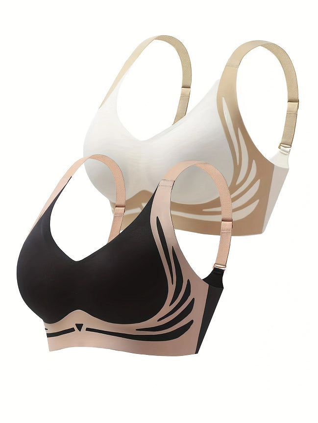 Soutien-gorge de sport antichoc à bonnets fixes anti-affaissement pour la course à pied