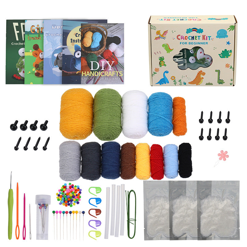 Paquete de Materiales de Ganchillo de Animal de Peluche Feo