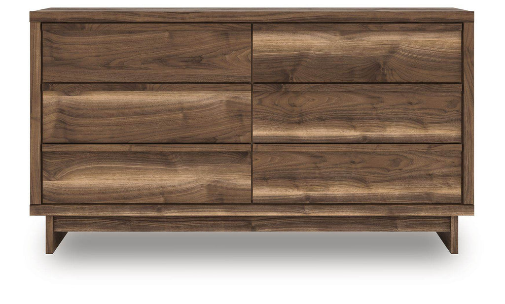 Chirason - Six Drawer Dresser - Brown-1