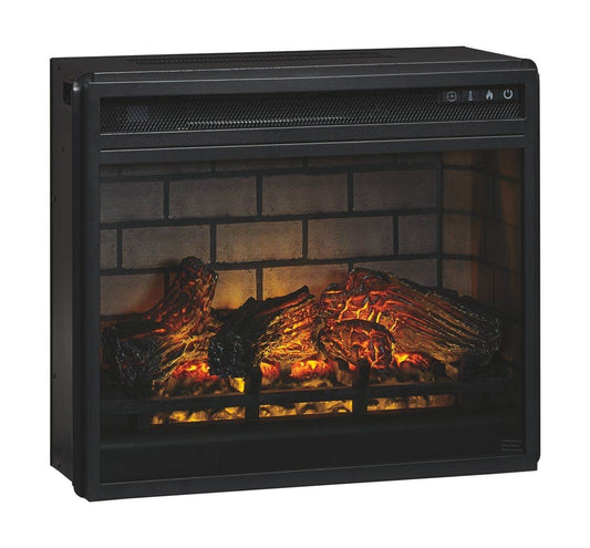 Dorrinson - TV Stand With Fireplace Insert-4