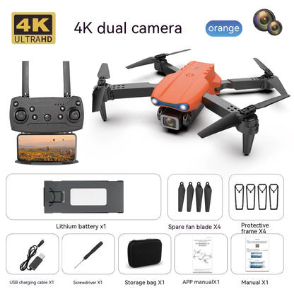 E99pro Drone aérien 4k Double caméra haute définition Caméra trois côtés