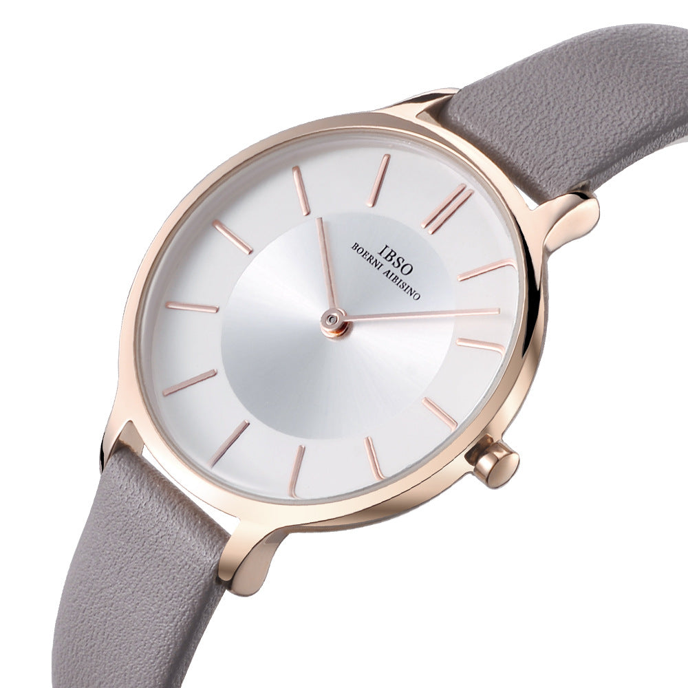 Reloj de Cuarzo Impermeable Elegante de Moda para Mujer