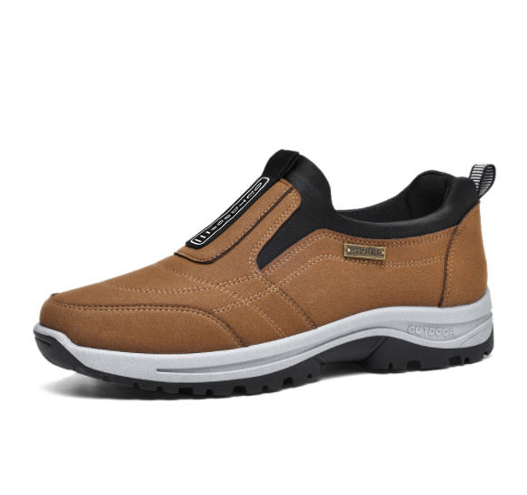 Zapatos de Hombre Ligeros Tallas Grandes Botas de Escalada al Aire Libre Senderismo Otoño e Invierno