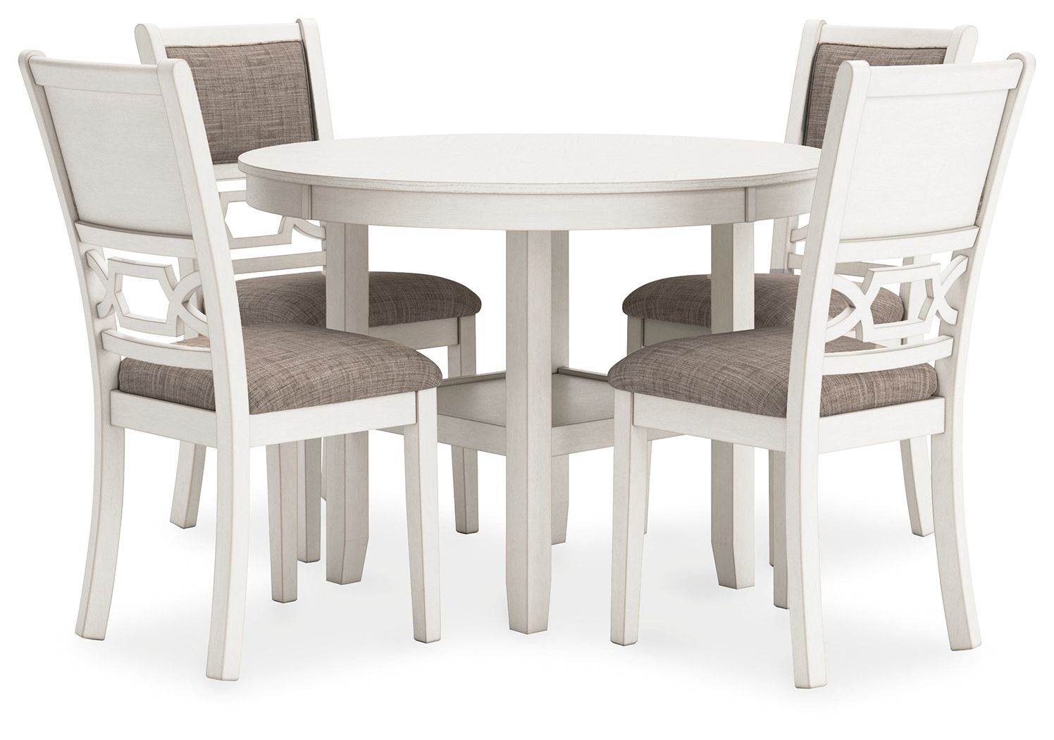 Signature Design by Ashley Erinberg Antique White 5-Piece Dining Set-0