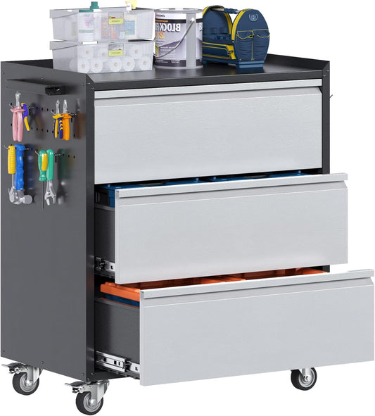 Aobabo Metal Garage Tool Storage Cabinets