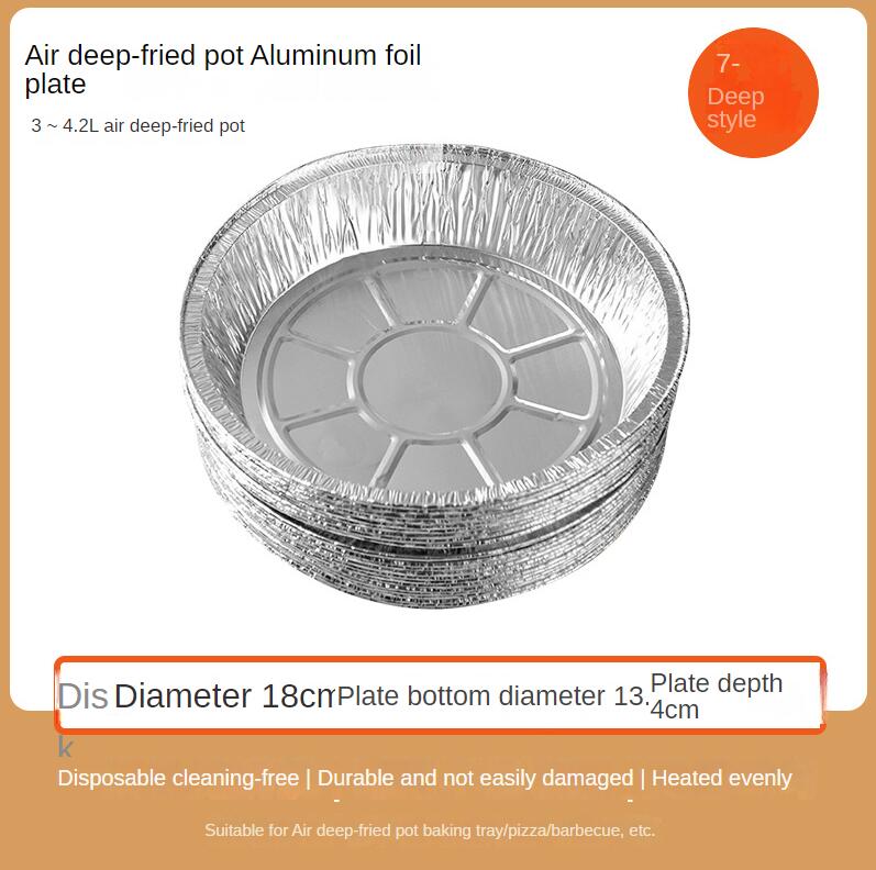 Revestimientos de papel de aluminio antiadherentes para freidora, revestimiento de papel desechable, resistente al aceite, cesta de vapor, herramienta de cocina, bandeja recogegrasas para barbacoa
