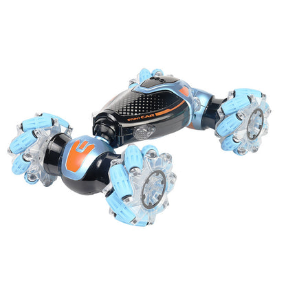 Voiture télécommandée de cascade latérale torsadée, avec lumière, induction gestuelle, déformation, dérive, voiture pour enfants, jouet pour garçons.