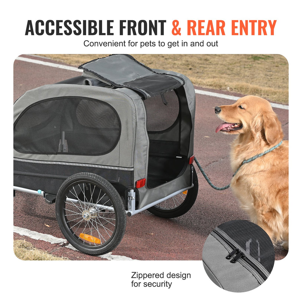 Remolque de bicicleta para perro