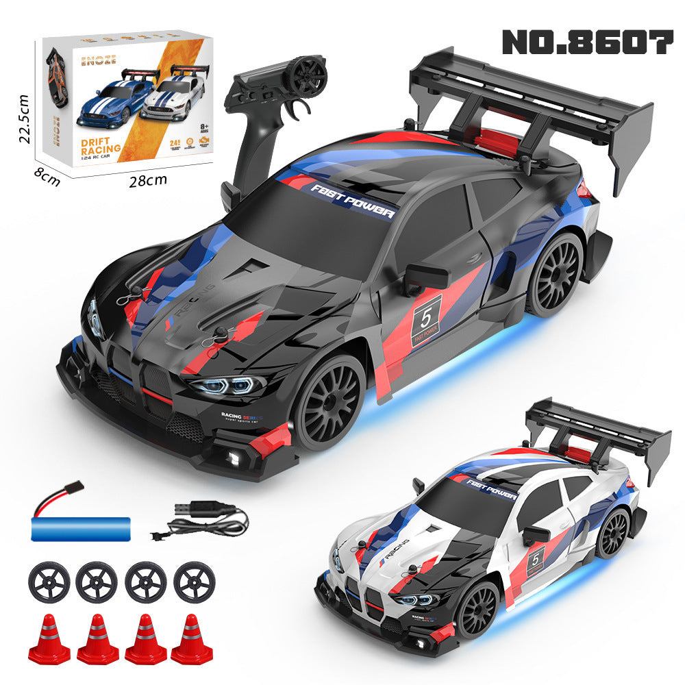 Voiture de course télécommandée à grande vitesse RC Drift, jouets éducatifs