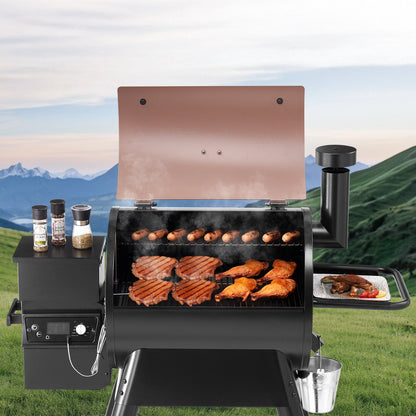 Wood Pellet Grill Smoker Outdoor Electric BBQ Grills