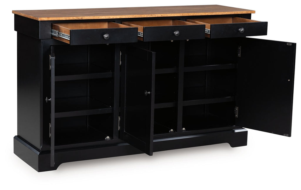Wildenauer - Dining Room Buffet - Brown / Black-2