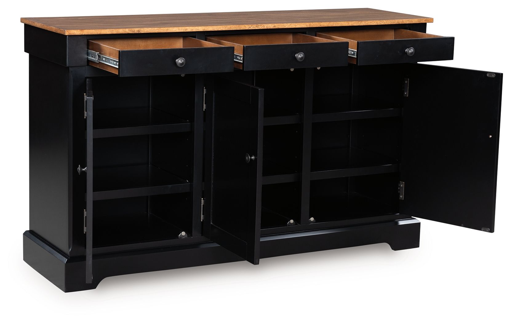 Wildenauer - Dining Room Buffet - Brown / Black-2