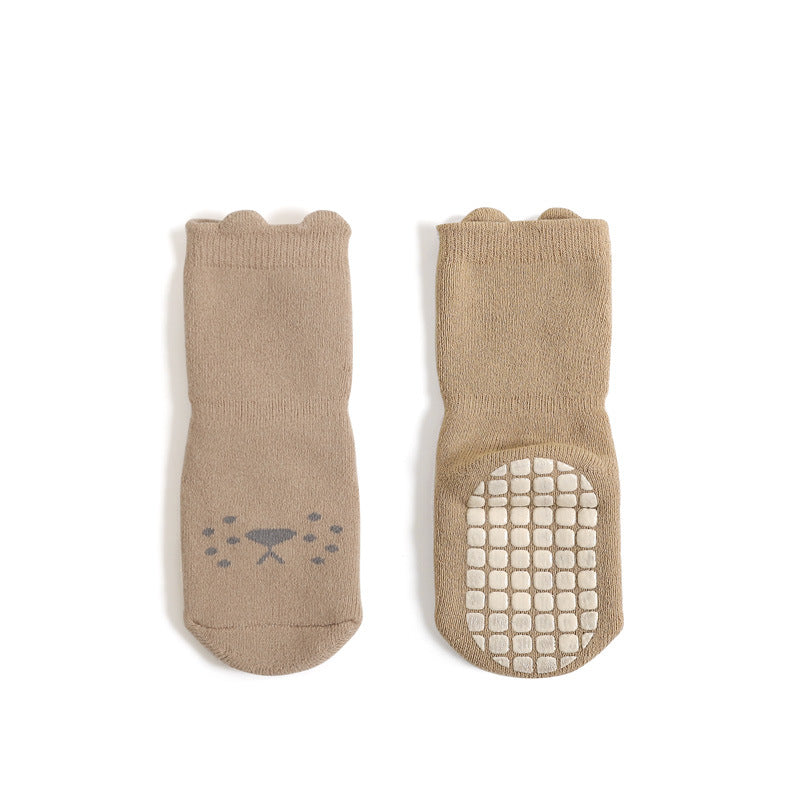 Chaussettes en coton peigné pour garçons et filles