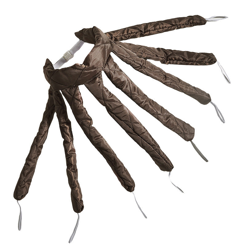 Bigoudis Ruban Serre-tête en Soie Rouleaux à Cheveux DIY Outils de Coiffure pour Femmes