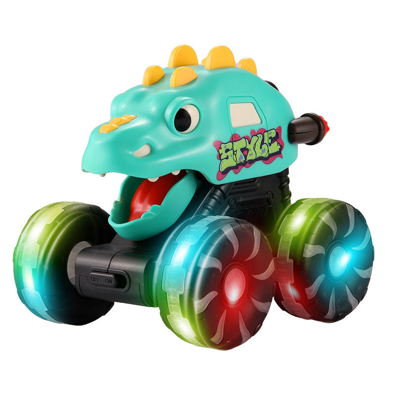 Voiture Jouet Dinosaure à Pression Légère et Modèle Coulissant Inertiel