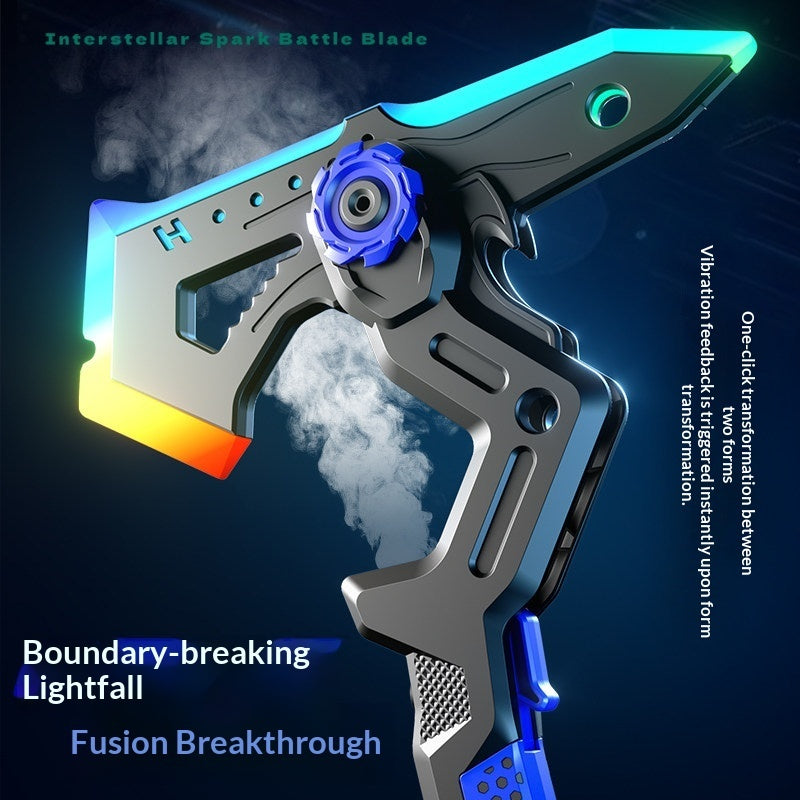 2-in-1 Spray Tomahawk Kids Laser Sword Toy