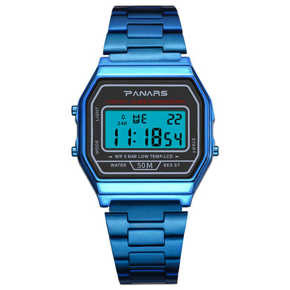 Montre dorée, petite, décontractée, de style rétro
