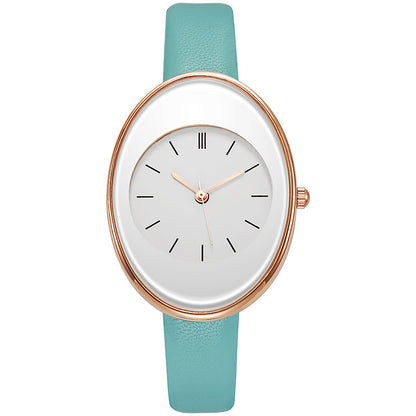 Montre neutre pour femmes, simple et à la mode, avec bracelet en acier et mouvement à quartz