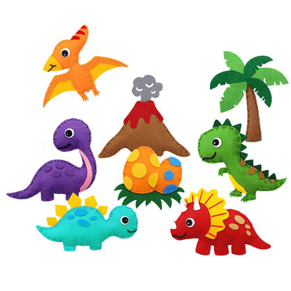 Jouets éducatifs créatifs en feutrine cousus main pour enfants