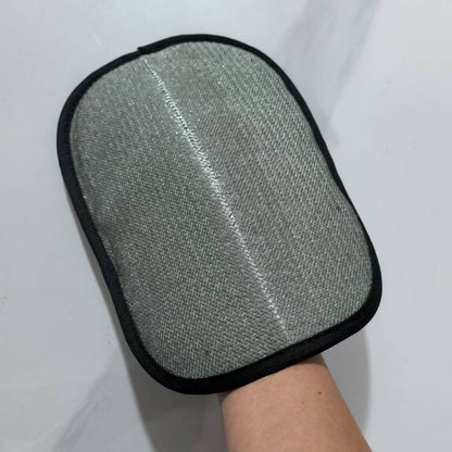 Guantes de depilación para mascotas, cerdas bidireccionales estáticas, limpieza fantástica del pelo