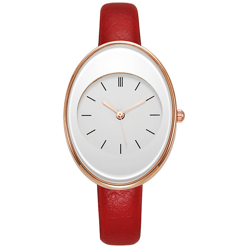 Reloj Neutro para Mujer con Correa de Acero, Moda Sencilla, Cuarzo