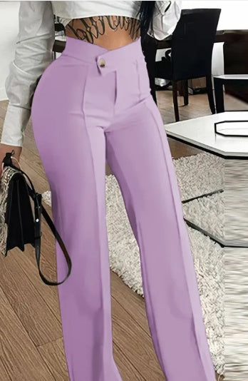 Pantalones de campana ajustados
