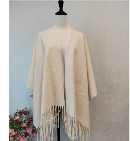 Manteau Cape Chaud de Voyage Rétro Haut de Gamme