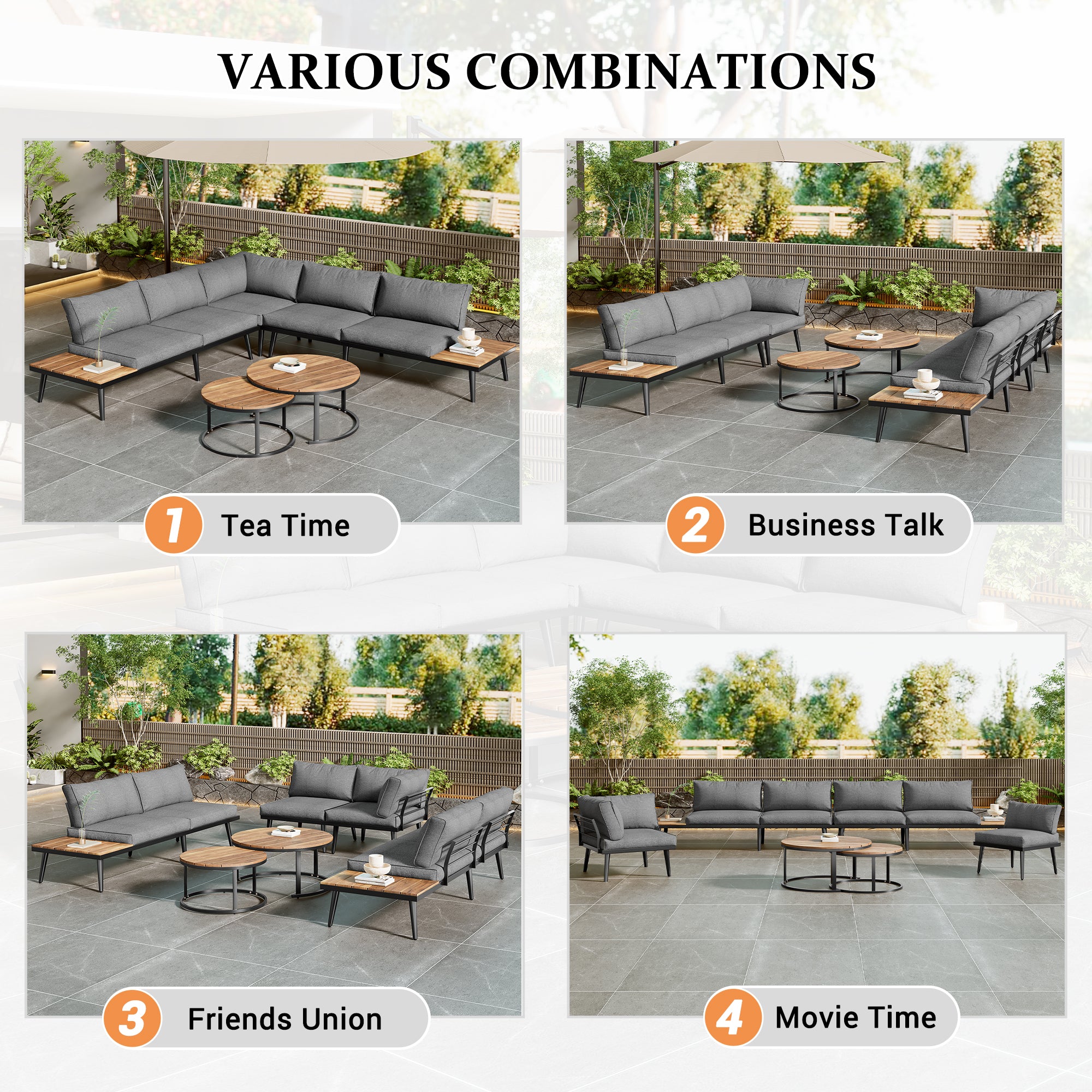 Garden Lounge For 5-6 Persons