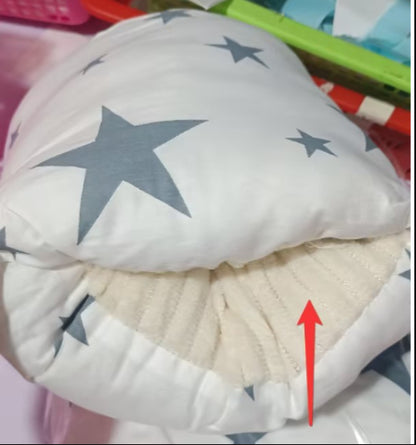 Almohada de brazo ajustable de algodón para lactancia de bebé, almohada de lactancia lavable para bebés, cojín de brazo para lactancia
