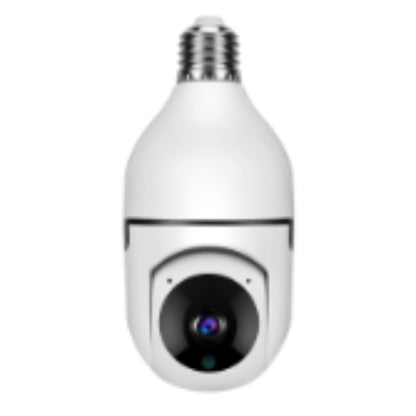 CÁMARA WIFI 1080P Bombilla Cámara 4X Zoom E27 Hogar 5GWiFi Alarma Monitor