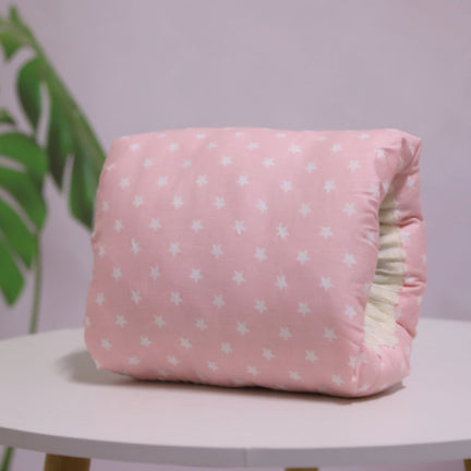 Almohada de brazo ajustable de algodón para lactancia de bebé, almohada de lactancia lavable para bebés, cojín de brazo para lactancia