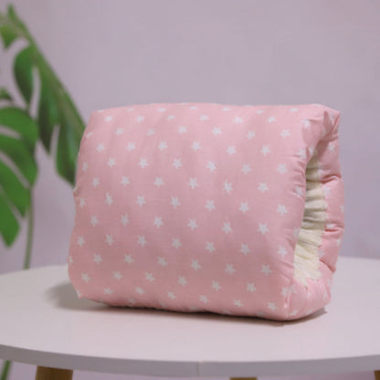 Almohada de brazo ajustable de algodón para lactancia de bebé, almohada de lactancia lavable para bebés, cojín de brazo para lactancia