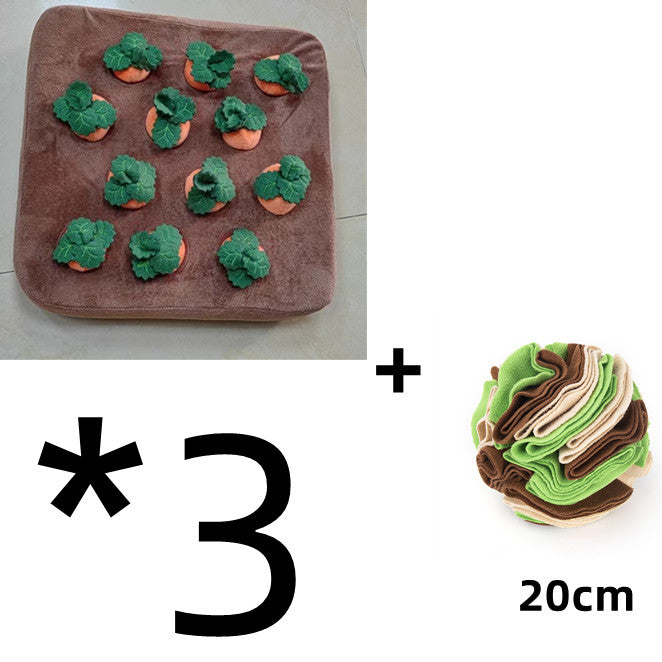 Juguetes de peluche de zanahoria para perros, juguete masticable de verduras para perros, alfombrilla olfativa para perros y gatos, juguete masticable duradero para cachorros, accesorios para perros