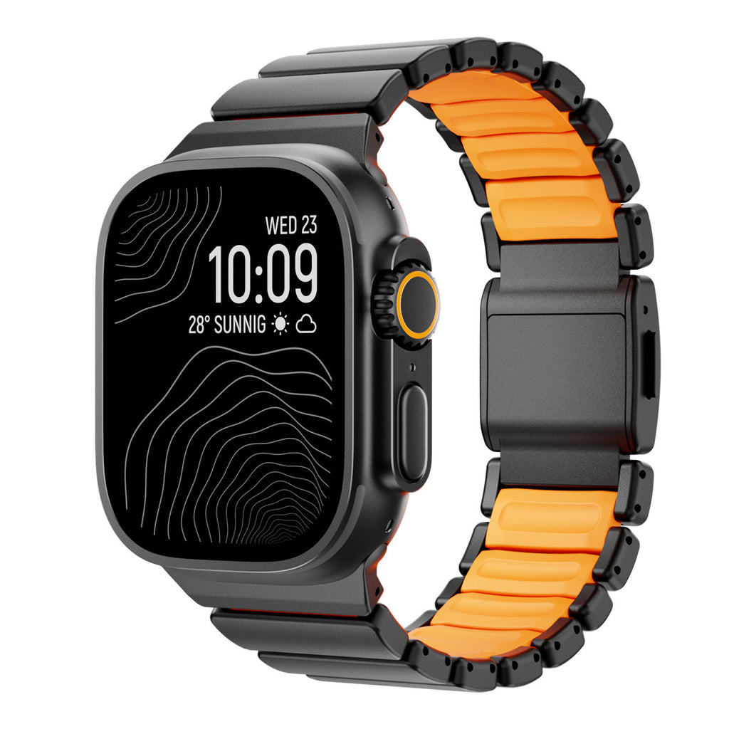 Bracelet de montre magnétique en titane