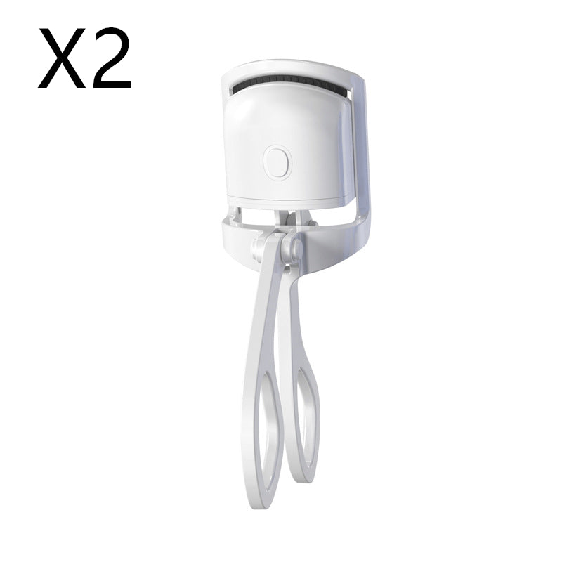 Rizador de pestañas térmico, eléctrico, con control de temperatura, mini rizador de pestañas eléctrico, portátil, recargable