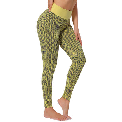 Pantalon de yoga de sport taille haute liftant les hanches pour femmes